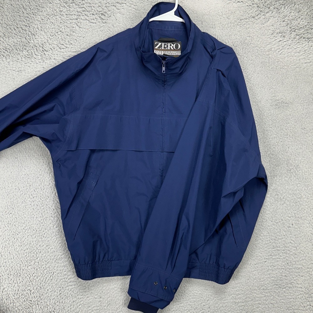 By TCI Men's Navy Windbreaker Jacket